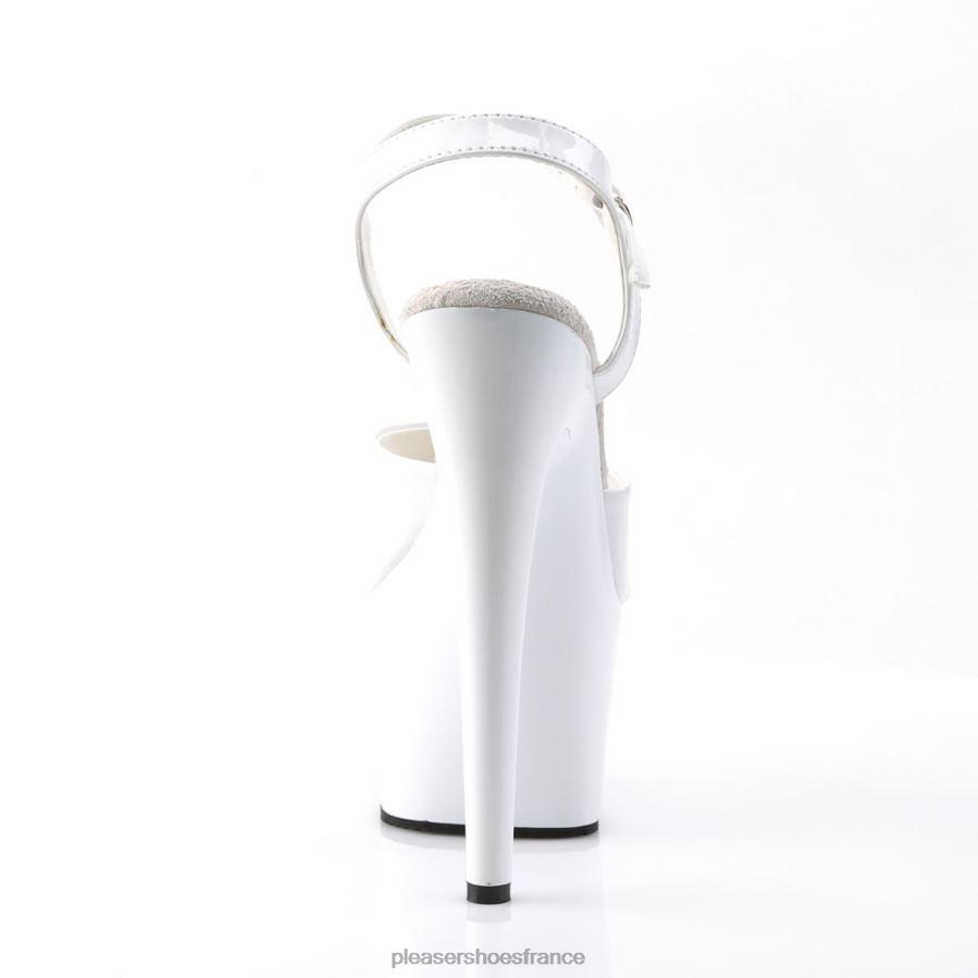 H4842113 adorer-709 Pleaser Shoes blanc