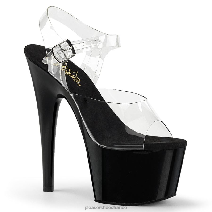 H4842115 adorer-708 Pleaser Shoes clair/noir