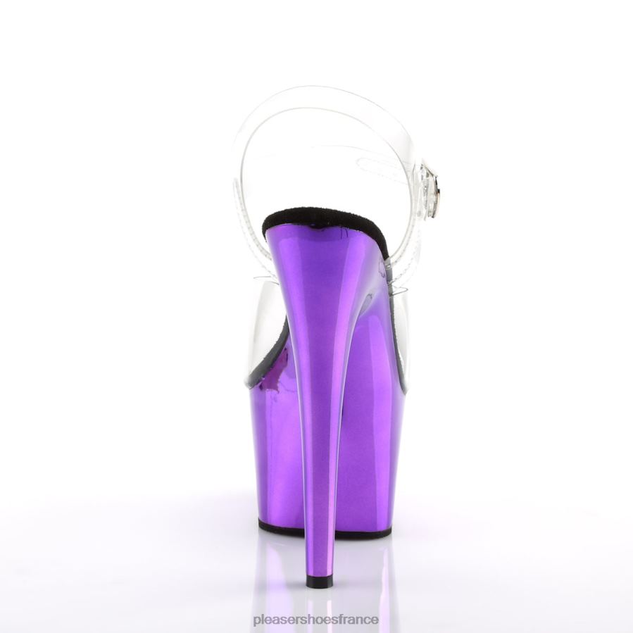 H4842120 adorer-708 Pleaser Shoes clair/violet