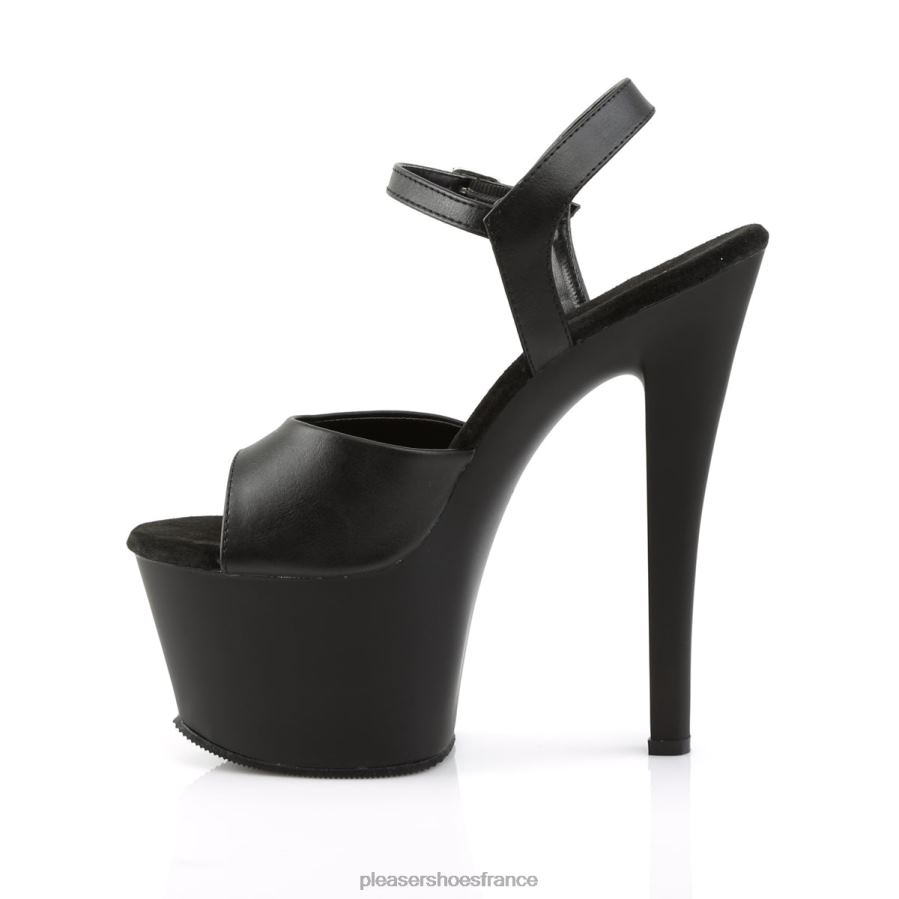 H4842137 ciel-309 Pleaser Shoes simili cuir noir/noir