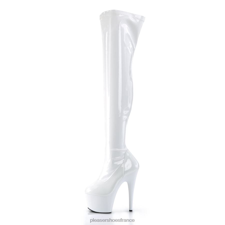 H484239 adorer-3000 Pleaser Shoes blanc