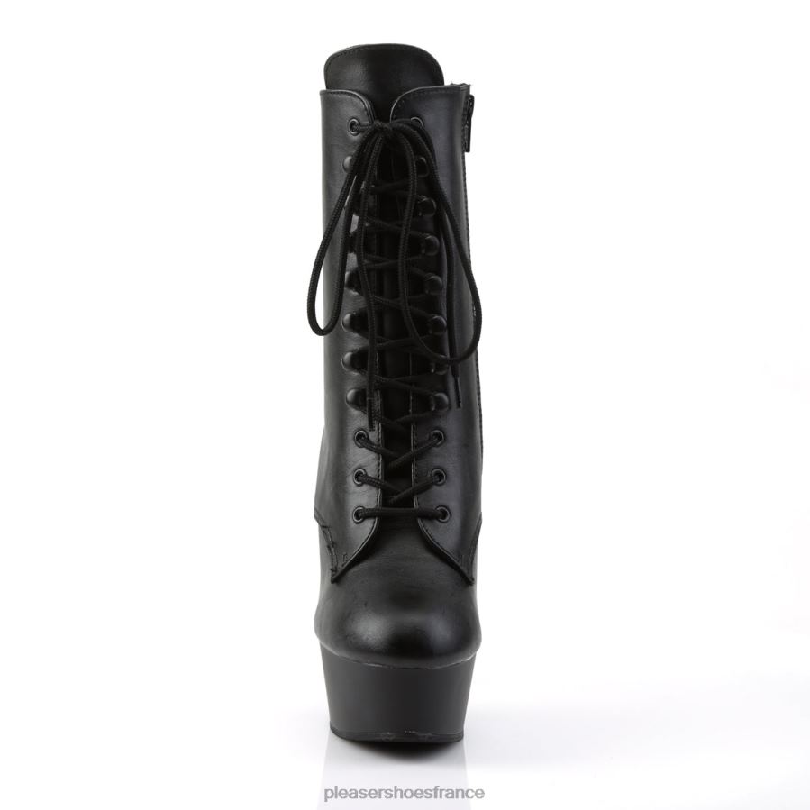 H484242 délice-1020 Pleaser Shoes simili cuir noir