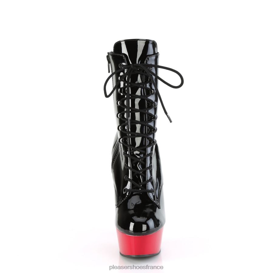 H484245 délice-1020 Pleaser Shoes noir rouge