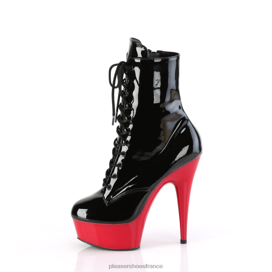 H484245 délice-1020 Pleaser Shoes noir rouge
