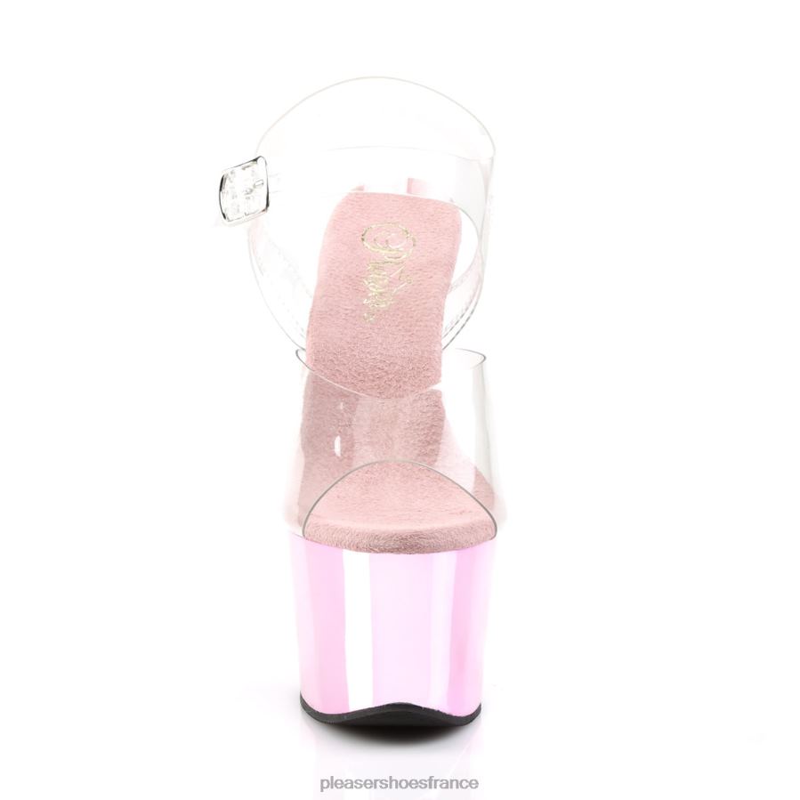 H484254 ciel-308 Pleaser Shoes clair/rose bébé