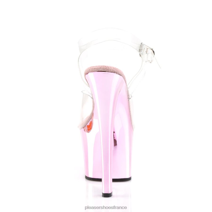 H484254 ciel-308 Pleaser Shoes clair/rose bébé
