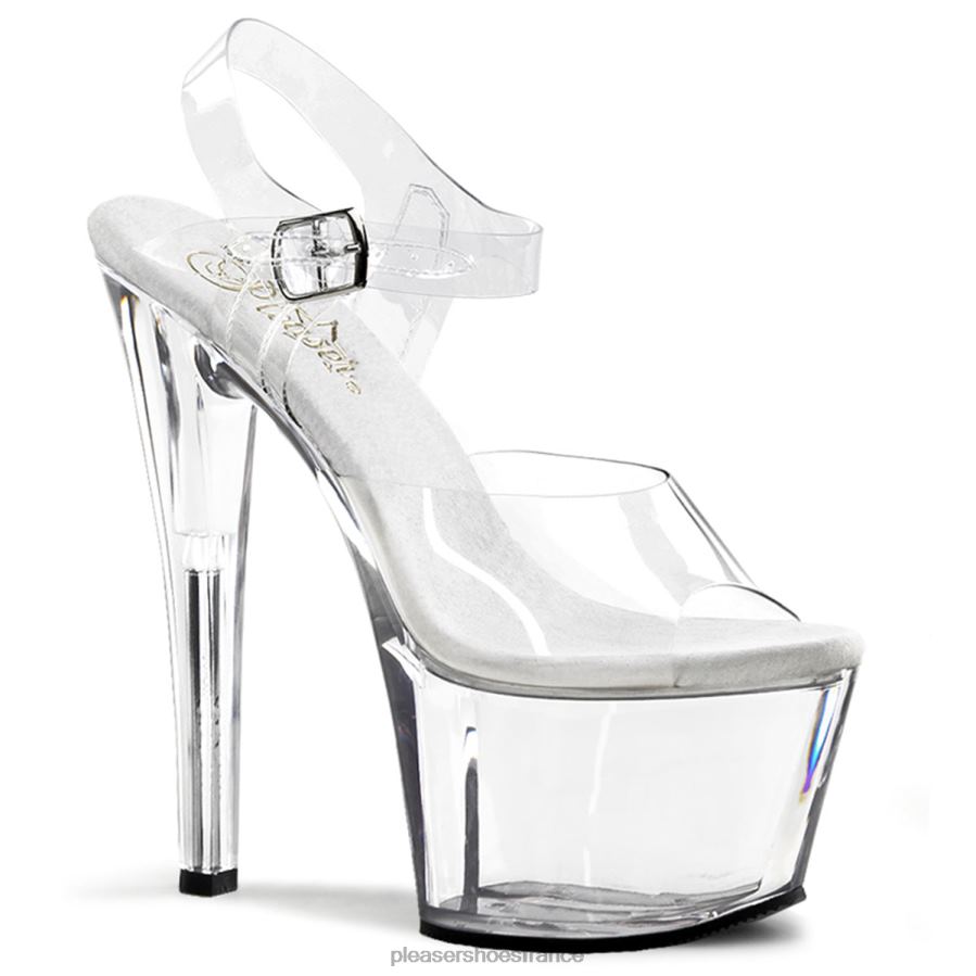 H484256 ciel-308 Pleaser Shoes clair