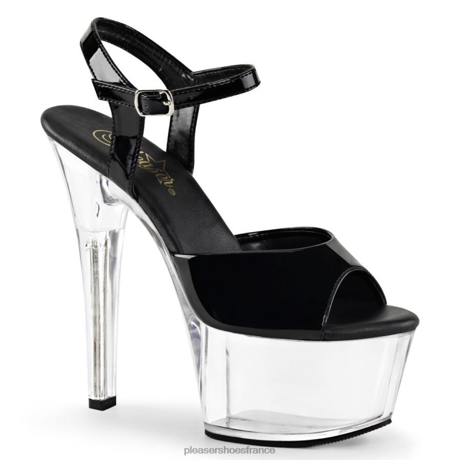 H484270 aspire-609 Pleaser Shoes noir/clair