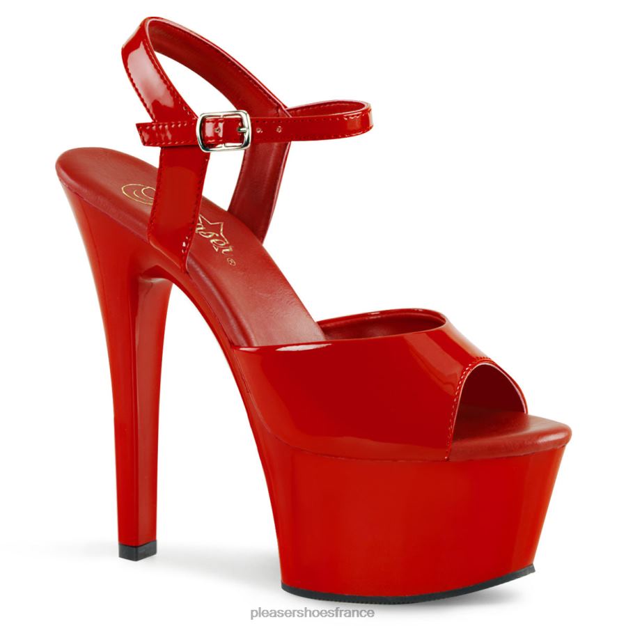 H484273 aspire-609 Pleaser Shoes rouge