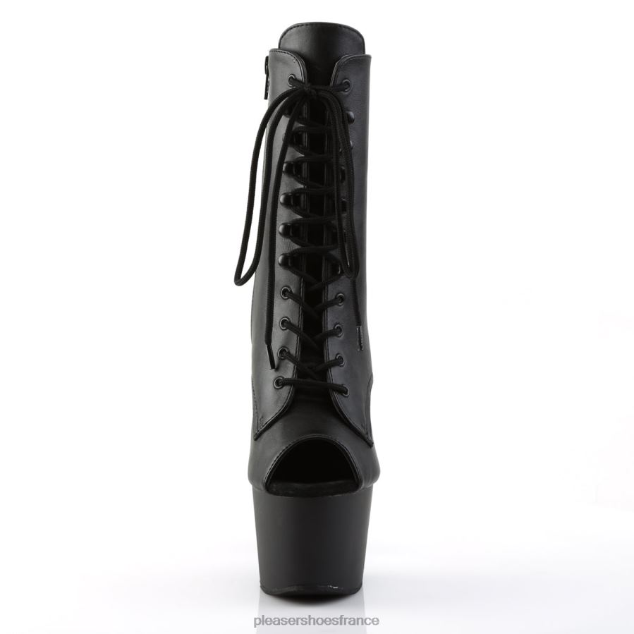H484277 adorer-1021 Pleaser Shoes simili cuir noir/noir