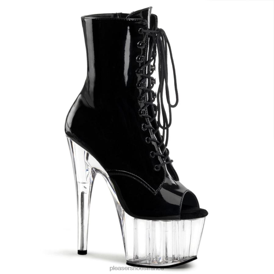 H484279 adorer-1021 Pleaser Shoes noir/clair