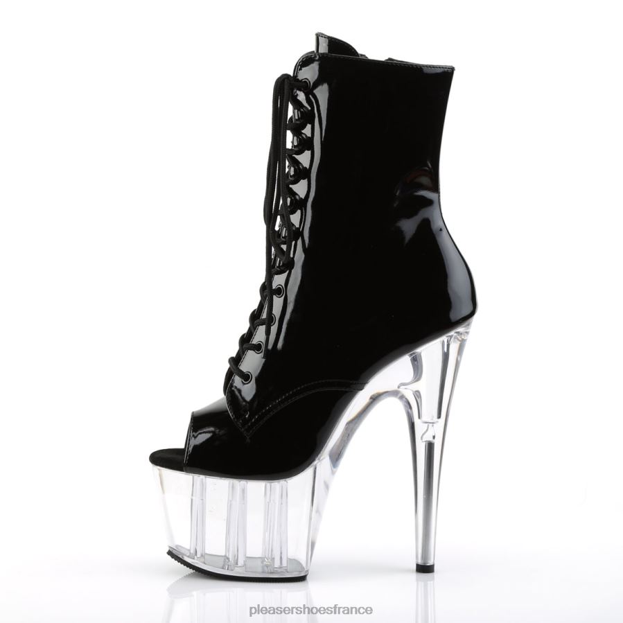 H484279 adorer-1021 Pleaser Shoes noir/clair