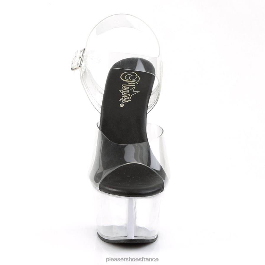 H484287 aspire-608 Pleaser Shoes noir/clair