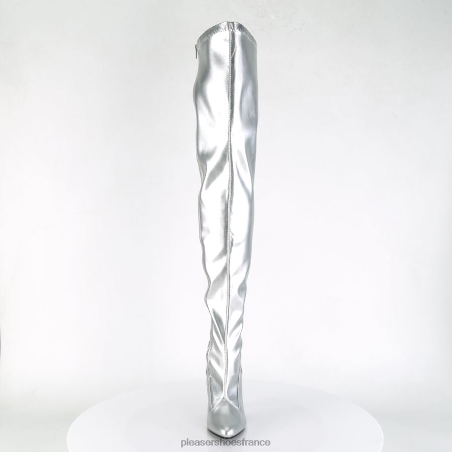 H484293 séduire-3000 Pleaser Shoes argent