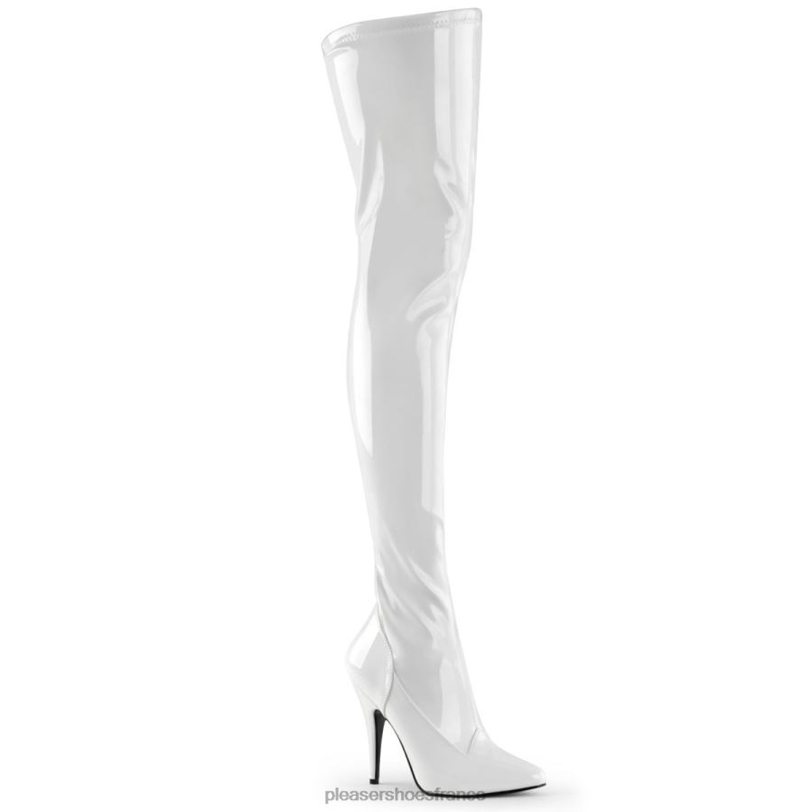 H484294 séduire-3000 Pleaser Shoes blanc