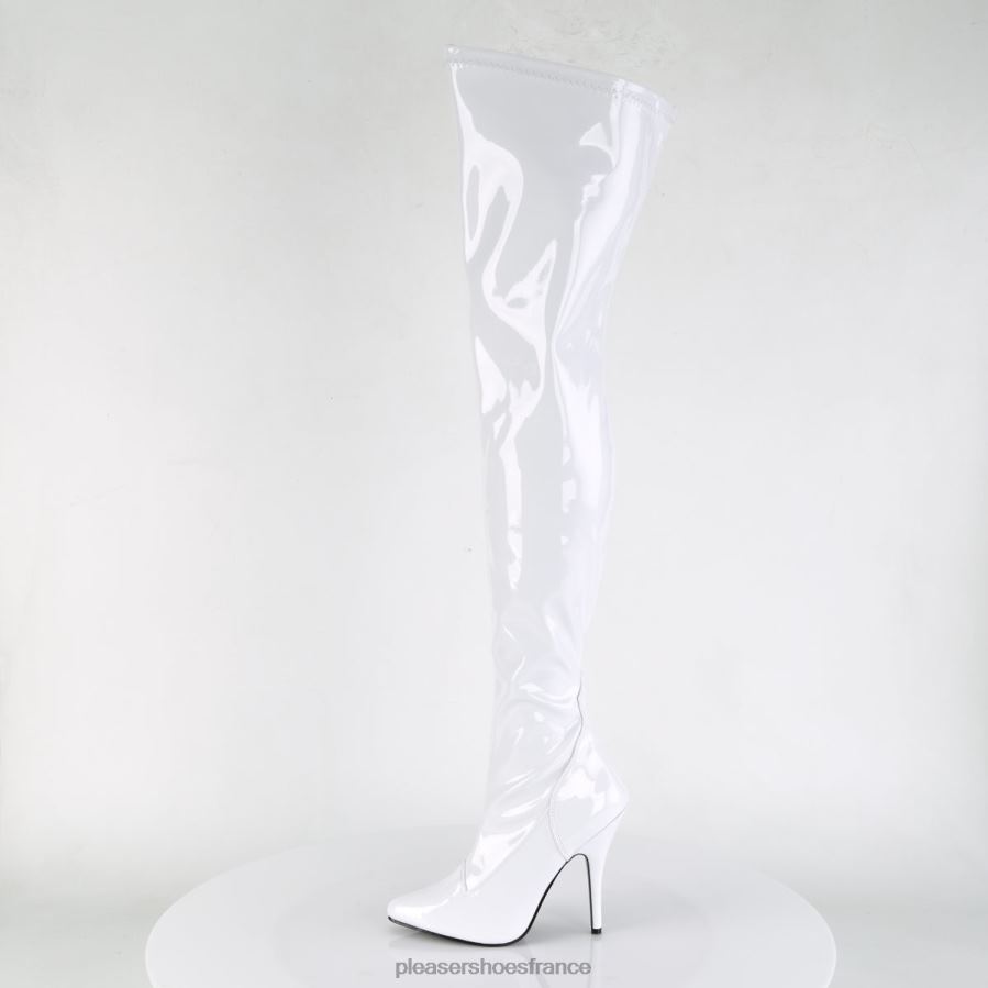 H484294 séduire-3000 Pleaser Shoes blanc