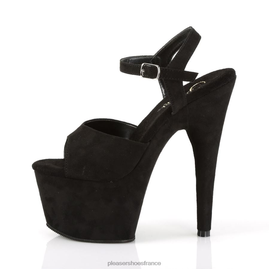 H4842352 adore-709fs Pleaser Shoes Suède noir