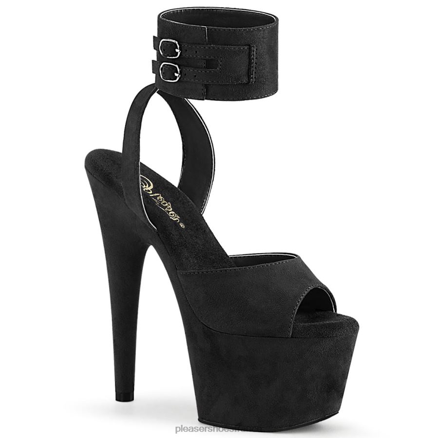 H4842373 adore-791fs Pleaser Shoes Suède noir