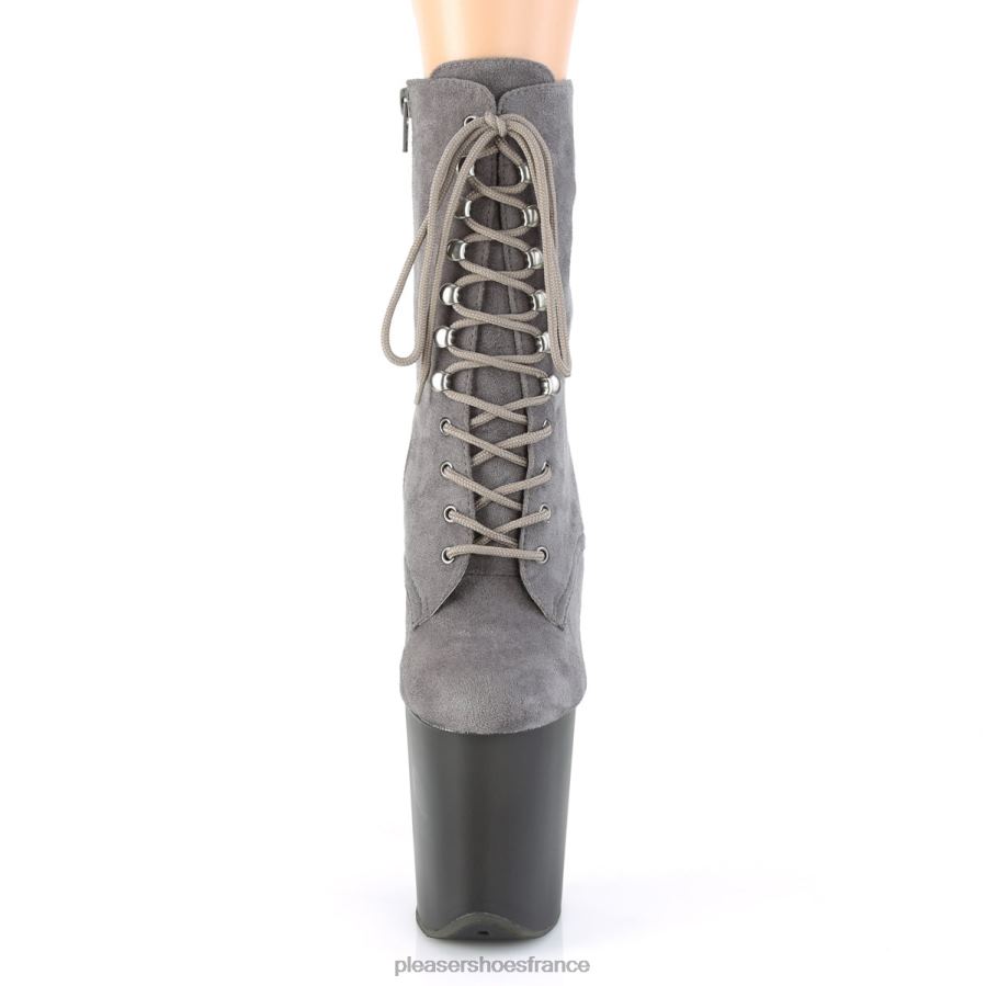 H4842390 flamant rose-1020fst Pleaser Shoes gris