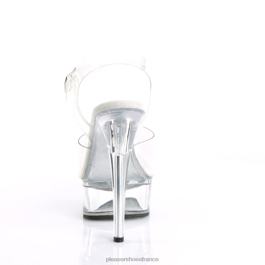 H4842400 exciter-608 Pleaser Shoes clair