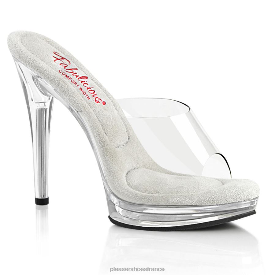 H4842416 gloire-501 Pleaser Shoes clair