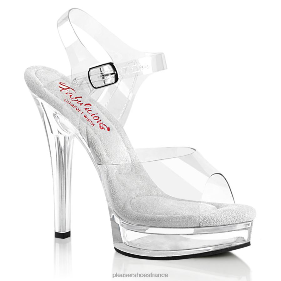 H4842432 majesté-508 Pleaser Shoes clair