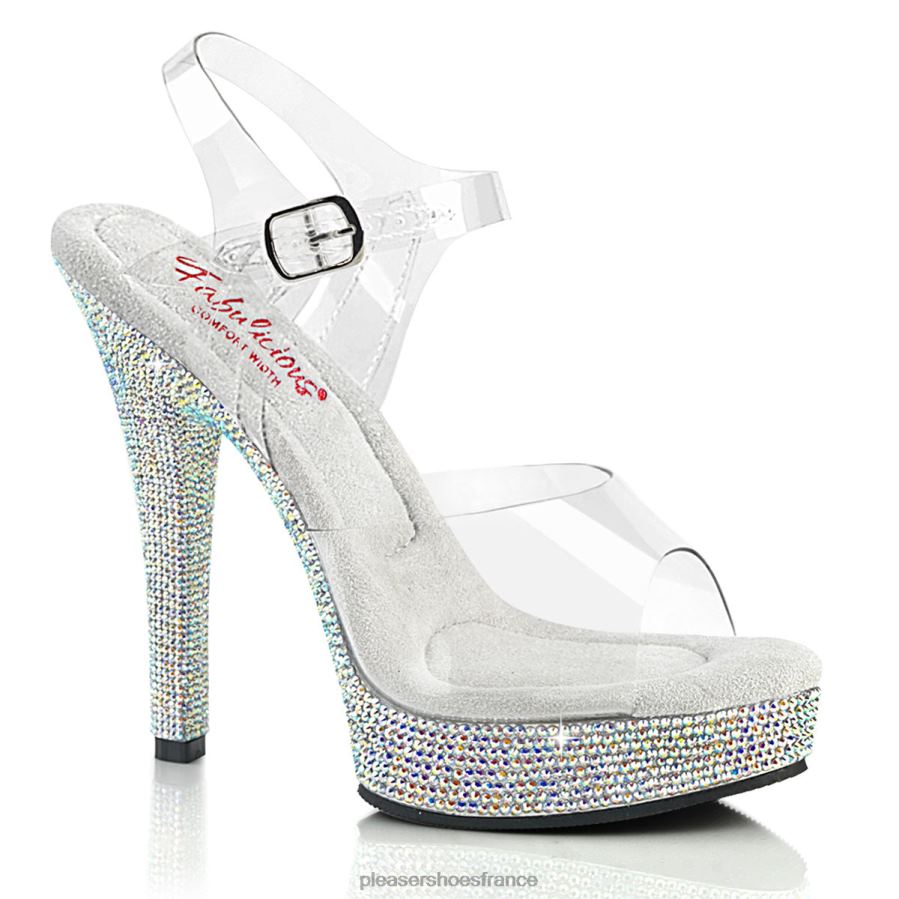 H4842433 majesté-508dm Pleaser Shoes clair