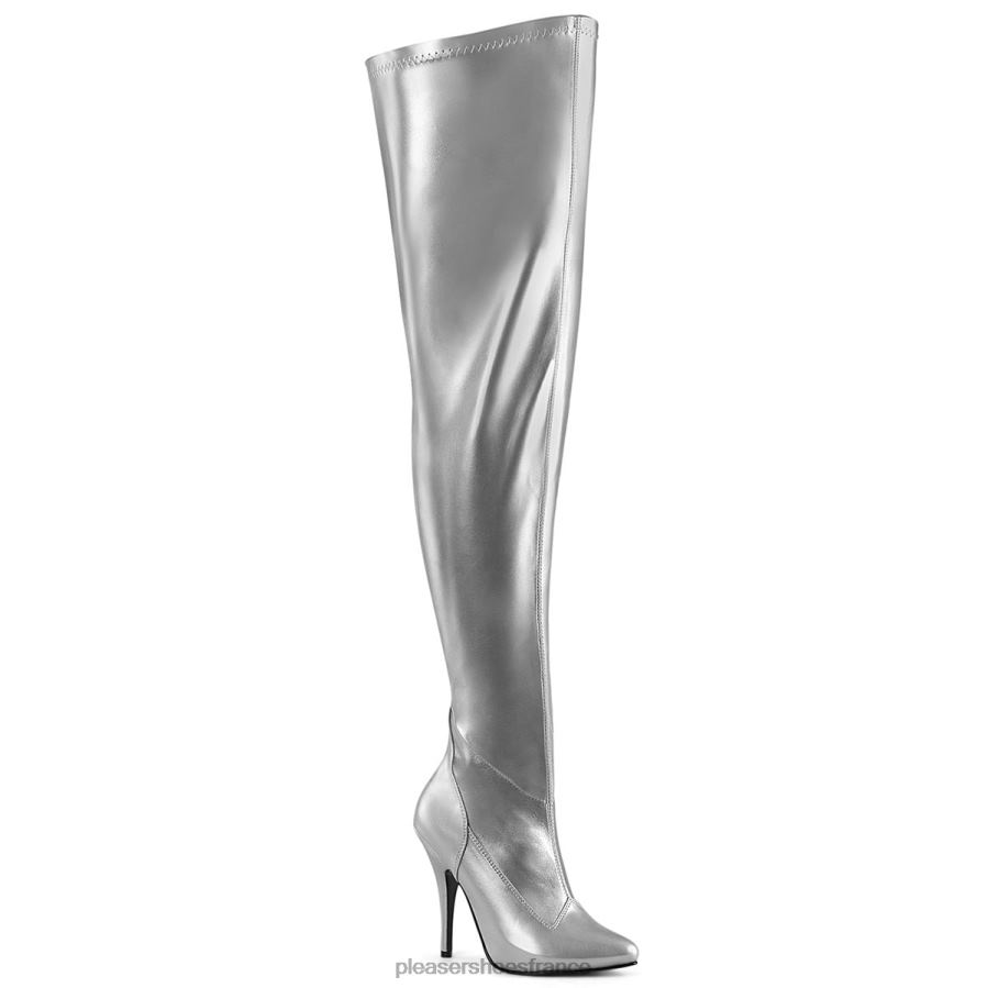 H4842442 séduire-3000wc Pleaser Shoes argent