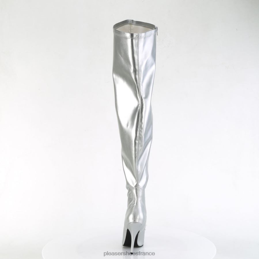 H4842442 séduire-3000wc Pleaser Shoes argent