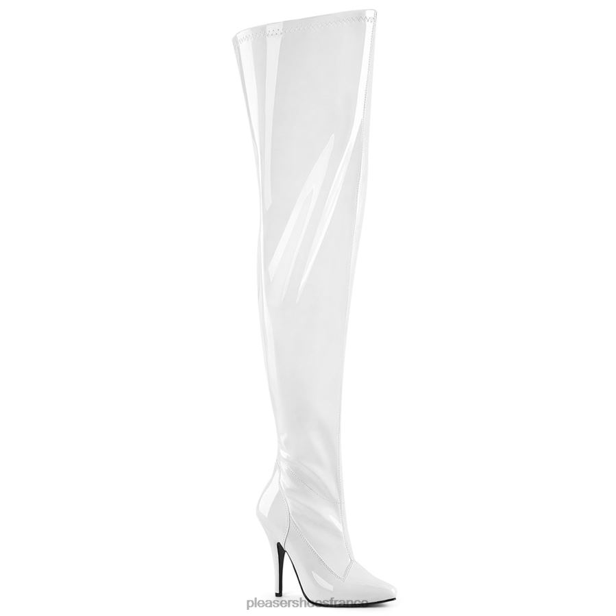 H4842443 séduire-3000wc Pleaser Shoes blanc