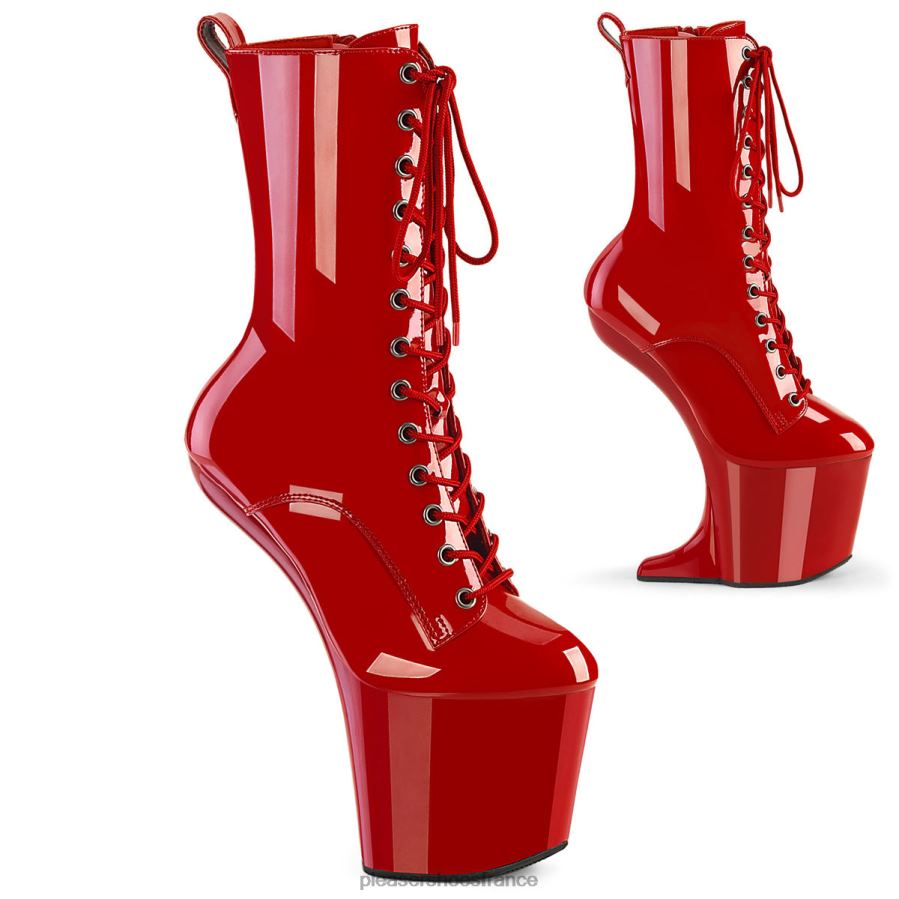 H48428 engouement-1040 Pleaser Shoes rouge