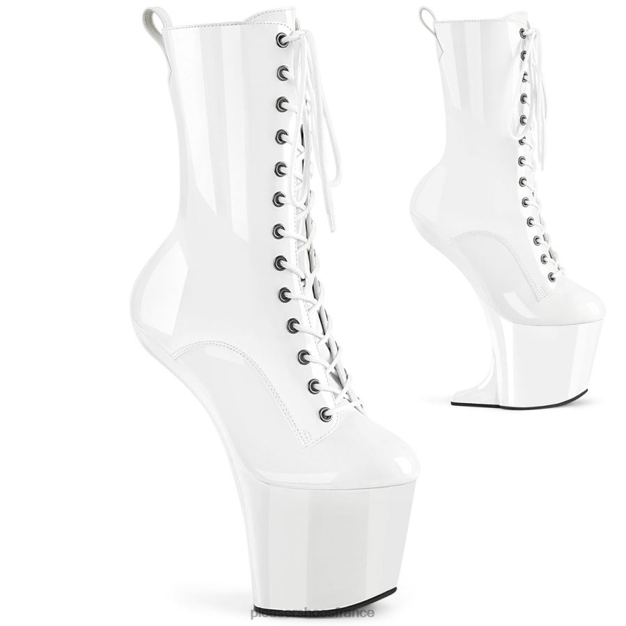 H48429 engouement-1040 Pleaser Shoes blanc