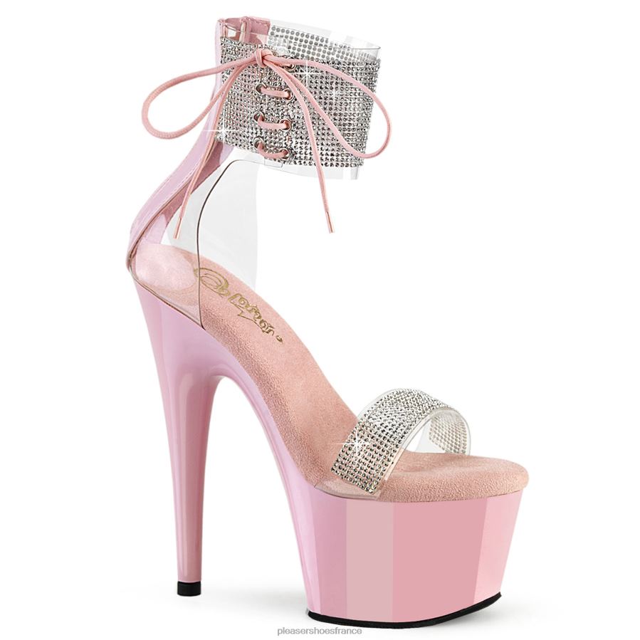 H4842223 adore-727rs Pleaser Shoes clair/rose bébé