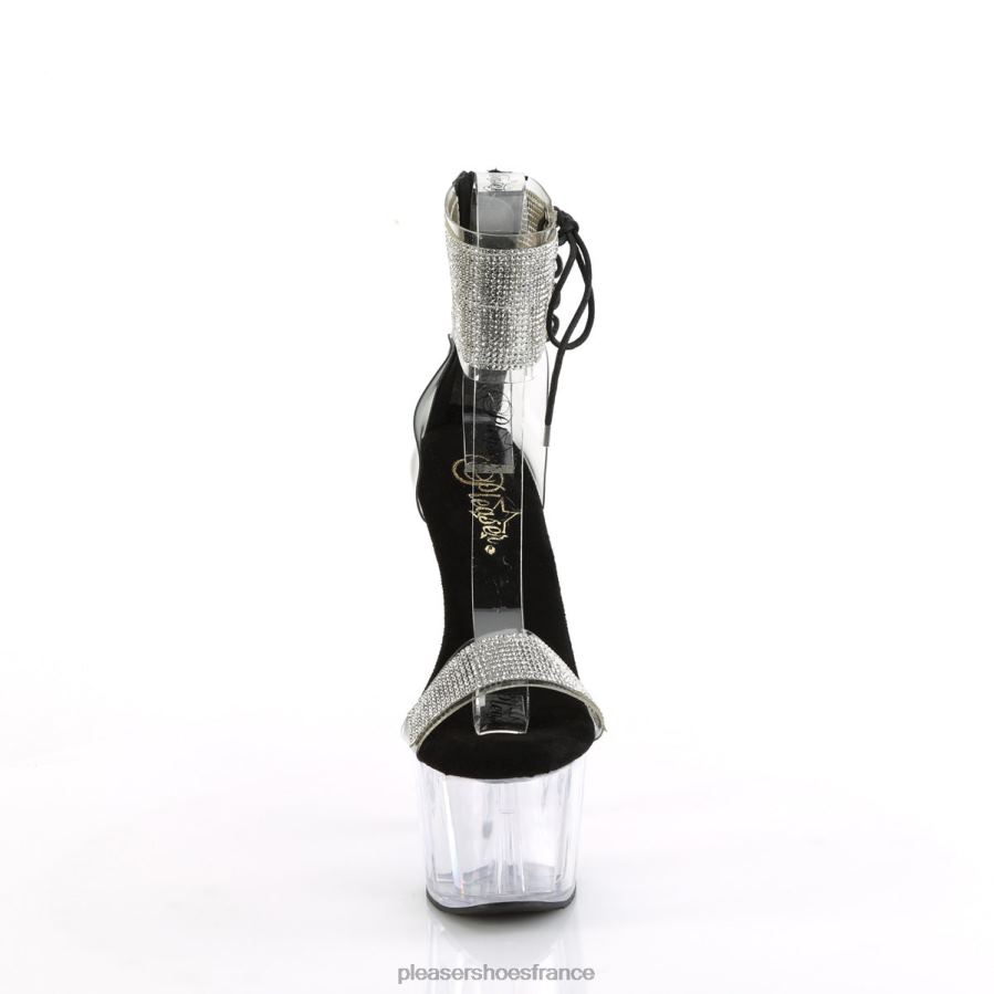 H4842226 adore-727rs Pleaser Shoes noir/clair