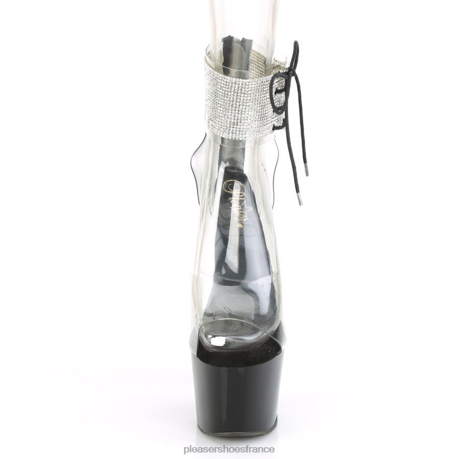 H4842231 adorer-724rs Pleaser Shoes clair/noir