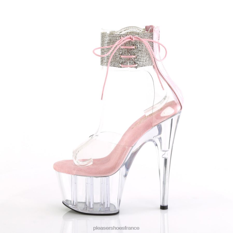 H4842233 adorer-724rs Pleaser Shoes rose bébé/transparent
