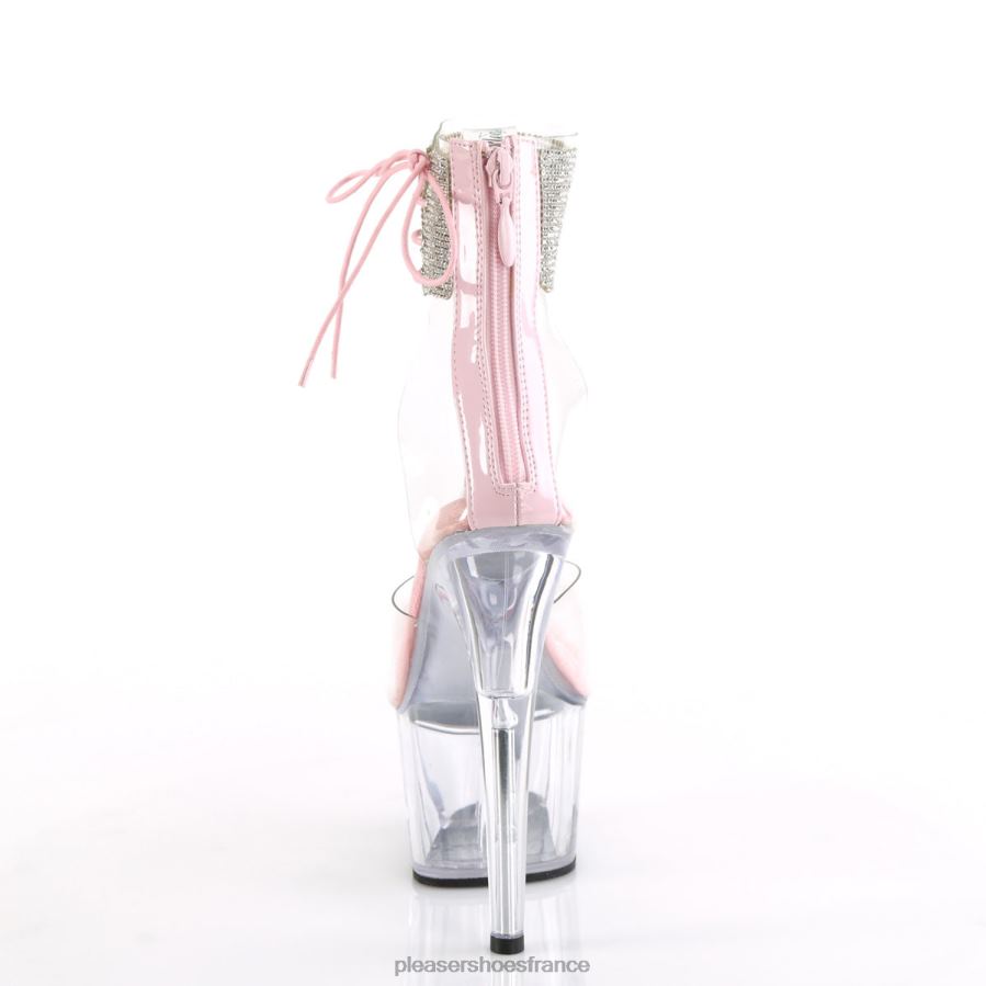 H4842233 adorer-724rs Pleaser Shoes rose bébé/transparent