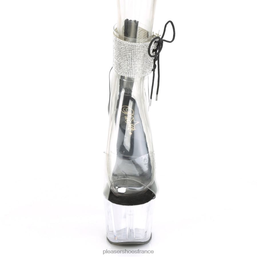 H4842234 adorer-724rs Pleaser Shoes noir/clair