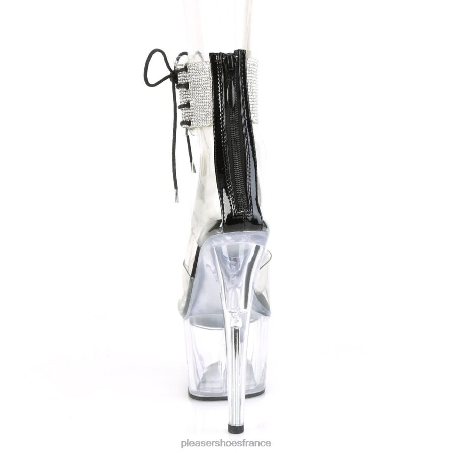 H4842234 adorer-724rs Pleaser Shoes noir/clair