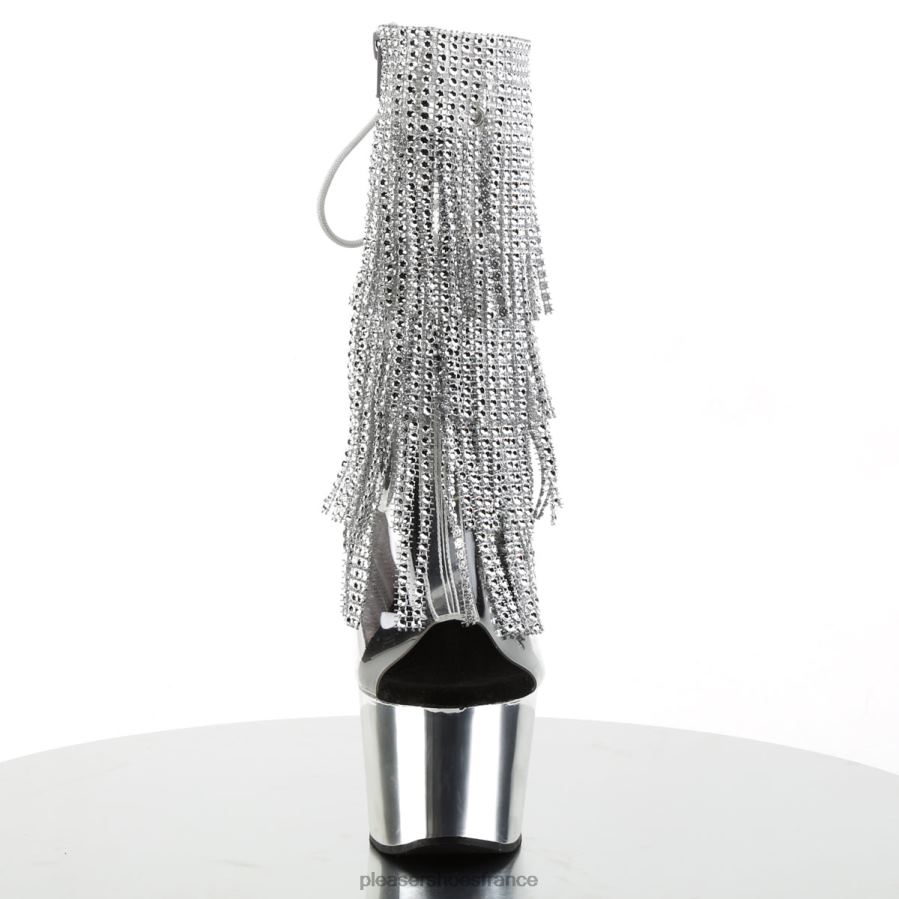 H4842248 adore-1017rsf Pleaser Shoes clair/argent