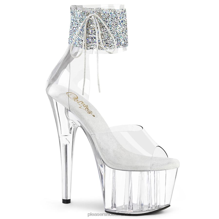 H4842259 adore-724rs-02 Pleaser Shoes clair/noir