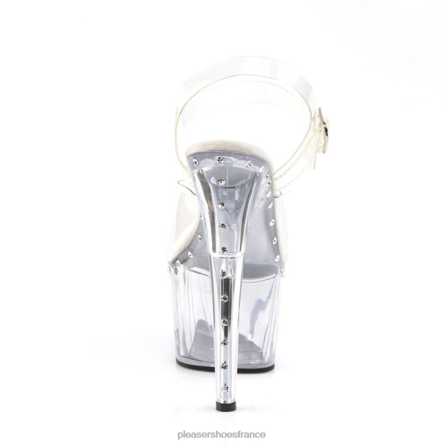 H4842262 adore-708ls Pleaser Shoes clair