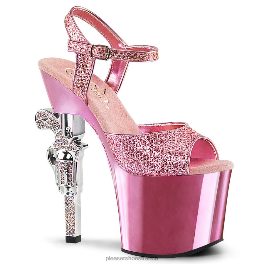 H4842265 revolver-709g Pleaser Shoes bébé rose