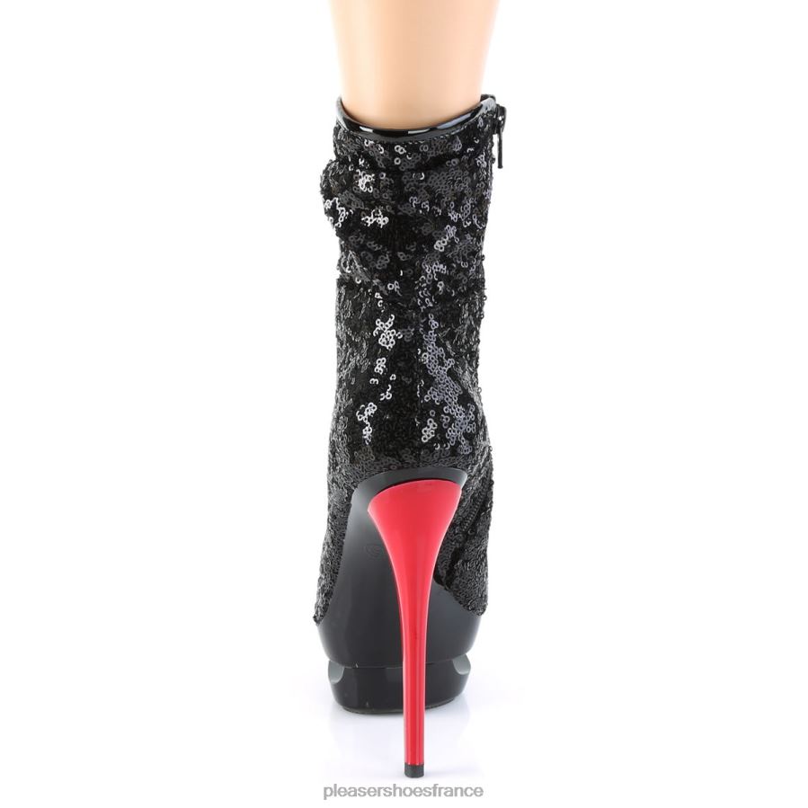 H4842294 blondie-r-1009 Pleaser Shoes noir rouge