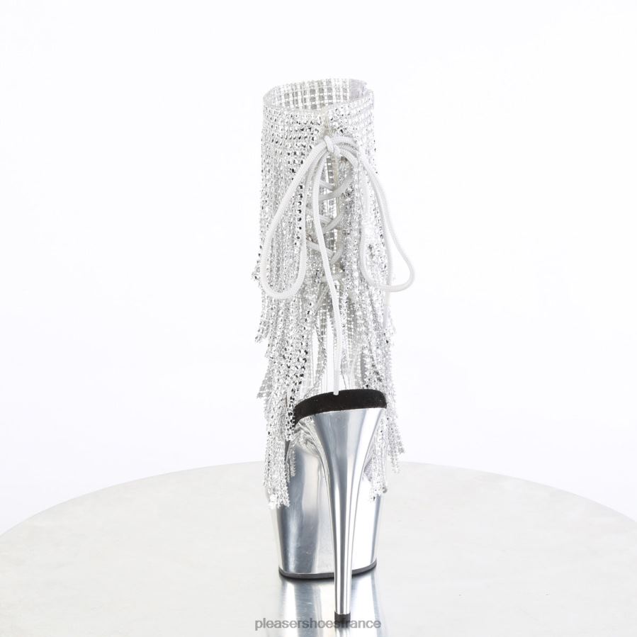 H4842301 délice-1017rsf Pleaser Shoes clair/argent