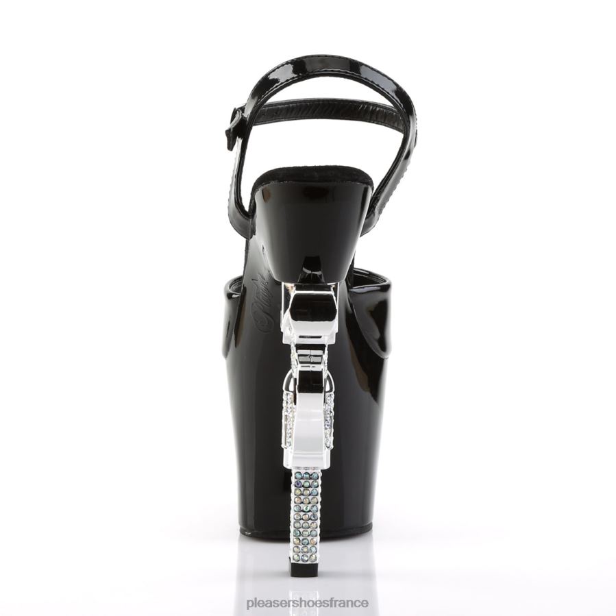 H4842308 revolver-709 Pleaser Shoes noir
