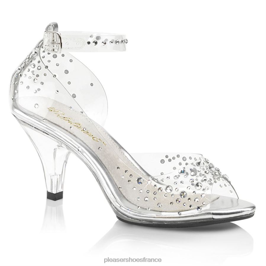 H4842312 belle-330rs Pleaser Shoes clair