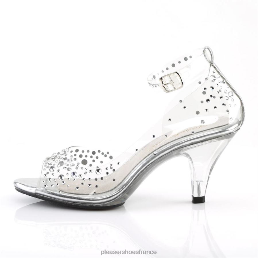 H4842312 belle-330rs Pleaser Shoes clair