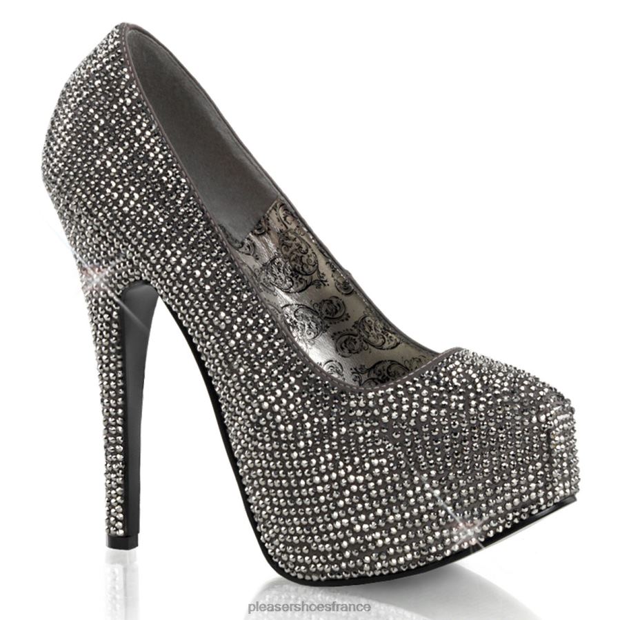 H4842316 teeze-06r Pleaser Shoes gris
