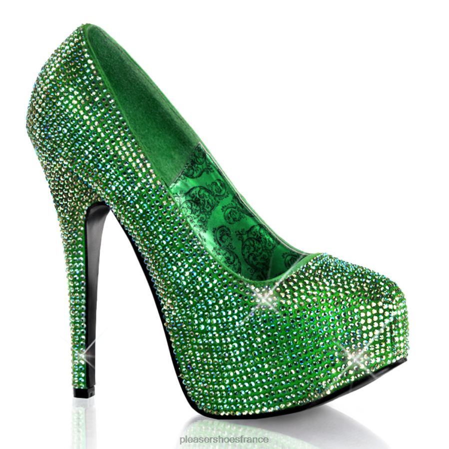 H4842317 teeze-06r Pleaser Shoes vert